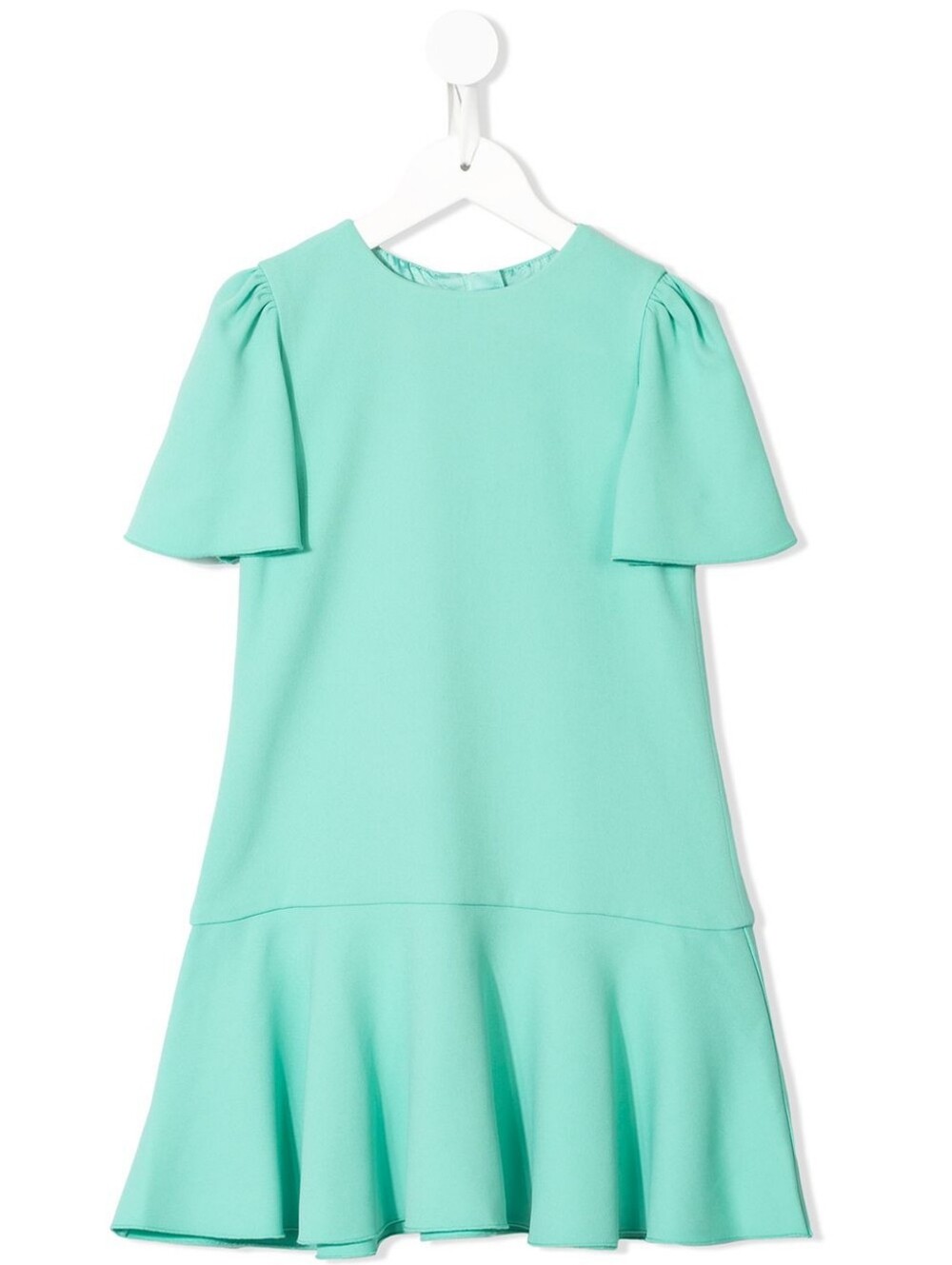 NWT Dolce & Gabbana Kids Water Green (Mint) Ruffle Hem Dress